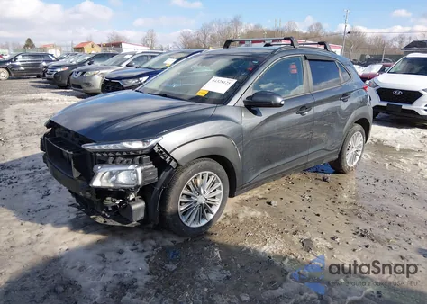 2019 Hyundai Kona Sel z USA, uszkodzony, nr VIN KM8K2CAA6KU384398